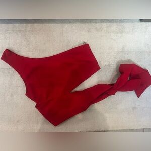 NWT Urban Outfitters Red One Shoulder crop top